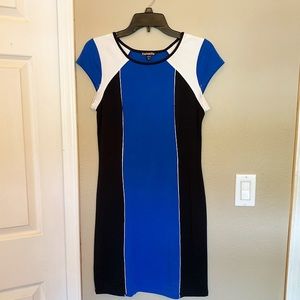 Express, Black & Blue Dress